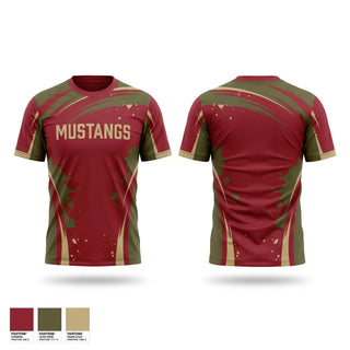 Short Sleeve Performance Shirt, Mustangs, , Teamtime, Team time, sublimation, custom sports apparel, team uniforms, spirit wear, spiritwear, sports uniforms, custom shirts, team store, custom team store, fundraiser sports, apparel fundraiser