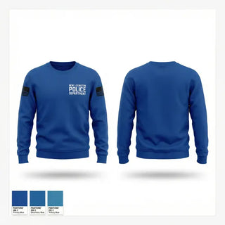 Crew Neck Sweatshirt, New Lexington Police Department, Police, Teamtime, Team time, sublimation, custom sports apparel, team uniforms, spirit wear, spiritwear, sports uniforms, custom shirts, team store, custom team store, fundraiser sports, apparel fundraiser
