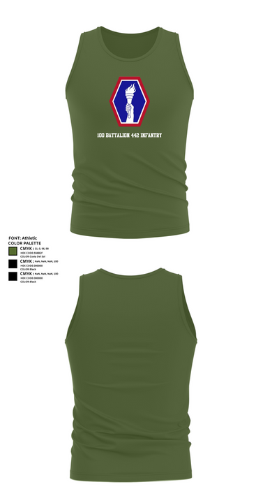100 Battalion 442 Infantry 61089224 Tank Top - 59
