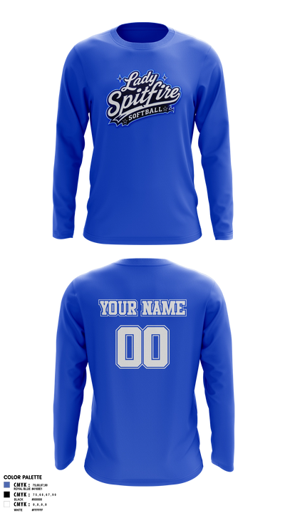 Lady Spitfire Long Sleeve Performance Shirt - 5