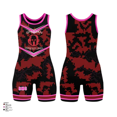 Riverton Middle School Wrestling 11230413 Wrestling Singlet - 130