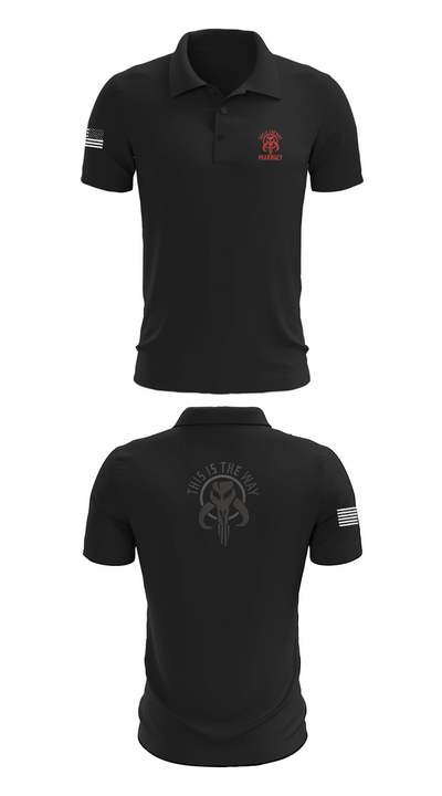 C Co Pharmacy 63118237 Short Sleeve Performance Polo - 27