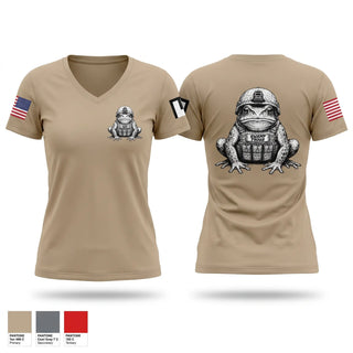 Womens Short Sleeve Vneck Shirt, A Co 3BEB, Army, Teamtime, Team time, sublimation, custom sports apparel, team uniforms, spirit wear, spiritwear, sports uniforms, custom shirts, team store, custom team store, fundraiser sports, apparel fundraiser