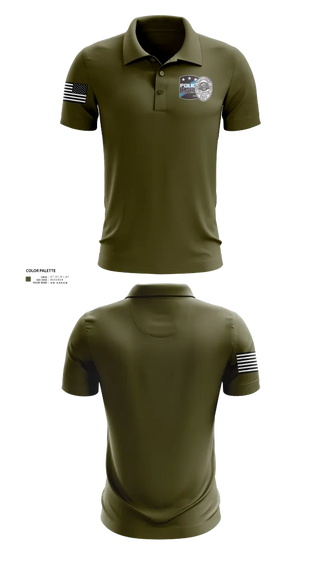 Short Sleeve Performance Polo, Clayton Police K9 Unit, Police, Teamtime, Team time, sublimation, custom sports apparel, team uniforms, spirit wear, spiritwear, sports uniforms, custom shirts, team store, custom team store, fundraiser sports, apparel fundraiser