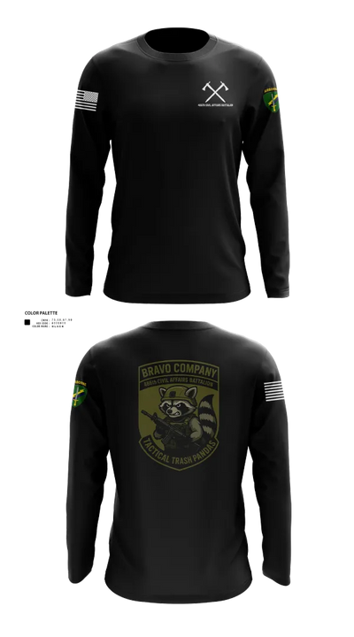 486th Civil Affairs Battalion Long Sleeve Performance Shirt 21