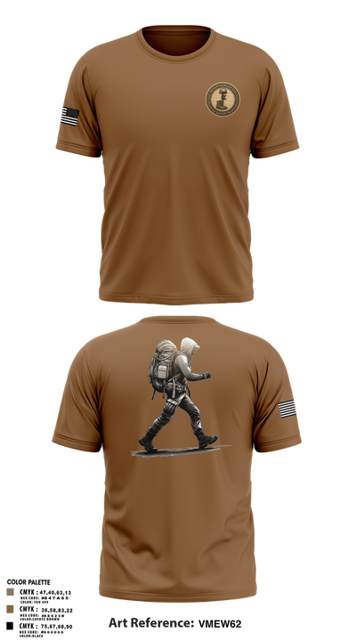 7th special force group Short Sleeve Performance Shirt - 2