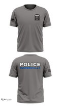 Mooresville Police Department 44990637 Old School Cotton Feel Shirt - 2