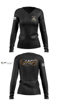 TJAGCLS 24951394 Women's Long Sleeve V-neck Shirt - 6