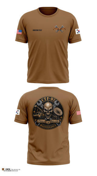 Old School Cotton Feel Shirt, CTF D-2, Army, Teamtime, Team time, sublimation, custom sports apparel, team uniforms, spirit wear, spiritwear, sports uniforms, custom shirts, team store, custom team store, fundraiser sports, apparel fundraiser