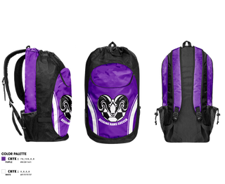 Gear Bag, Deering Rams Soccer, Men's Soccer, Teamtime, Team time, sublimation, custom sports apparel, team uniforms, spirit wear, spiritwear, sports uniforms, custom shirts, team store, custom team store, fundraiser sports, apparel fundraiser