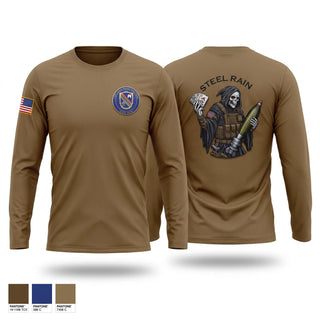Long Sleeve Performance Shirt, 1/160th HHC MORTARS, Army, Teamtime, Team time, sublimation, custom sports apparel, team uniforms, spirit wear, spiritwear, sports uniforms, custom shirts, team store, custom team store, fundraiser sports, apparel fundraiser