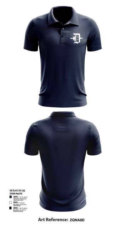 Livonia North Recruiting Station 17029649 Short Sleeve Performance Polo - 159