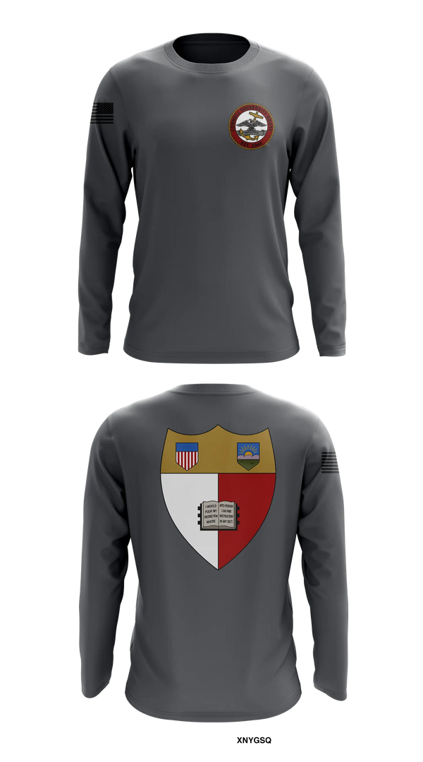 Long Sleeve Performance Shirt, Cornell NROTC, Navy, Teamtime, Team time, sublimation, custom sports apparel, team uniforms, spirit wear, spiritwear, sports uniforms, custom shirts, team store, custom team store, fundraiser sports, apparel fundraiser