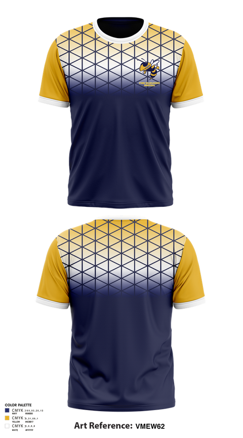 Short Sleeve Performance Shirt, Wynne Yellowjackets, Men's Basketball, Teamtime, Team time, sublimation, custom sports apparel, team uniforms, spirit wear, spiritwear, sports uniforms, custom shirts, team store, custom team store, fundraiser sports, apparel fundraiser