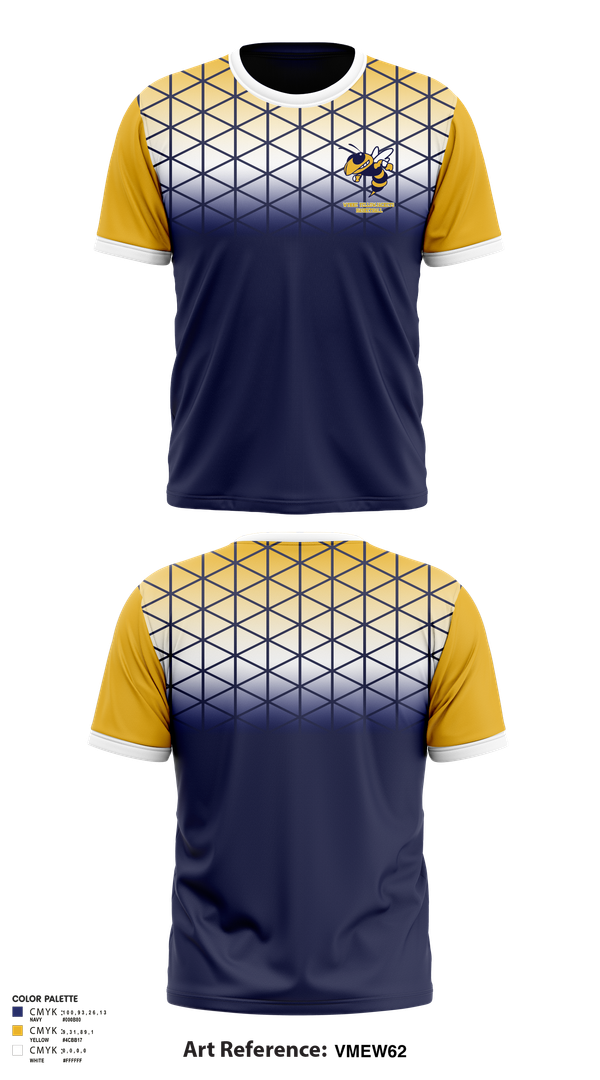 Short Sleeve Performance Shirt, Wynne Yellowjackets, Men's Basketball, Teamtime, Team time, sublimation, custom sports apparel, team uniforms, spirit wear, spiritwear, sports uniforms, custom shirts, team store, custom team store, fundraiser sports, apparel fundraiser