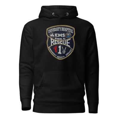 University Hospital EMS Rescue Unisex Hoodie - 1
