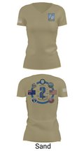 AMSP Sem 2 60045387 Women's Short Sleeve V-neck Shirt - 88