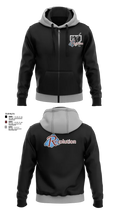 Revolution Delco 14U White 16539656 Zip Hoodie - 4