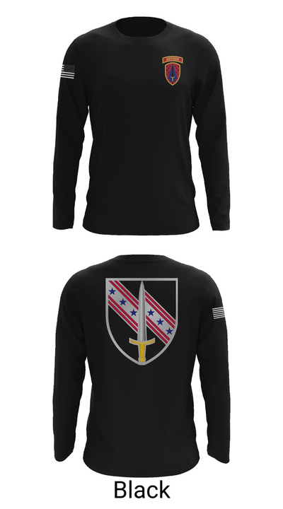 6/54th Security Force Assistance Brigade 11702095 Long Sleeve Performance Shirt 26