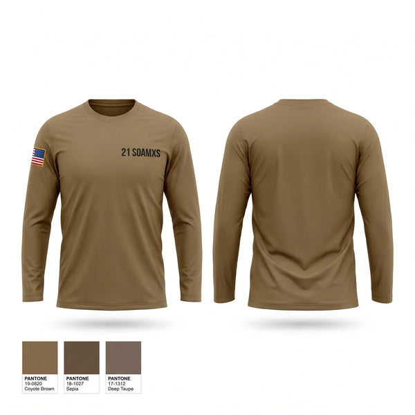 Long Sleeve Performance Shirt, 21 SOAMXS, Air Force, Teamtime, Team time, sublimation, custom sports apparel, team uniforms, spirit wear, spiritwear, sports uniforms, custom shirts, team store, custom team store, fundraiser sports, apparel fundraiser