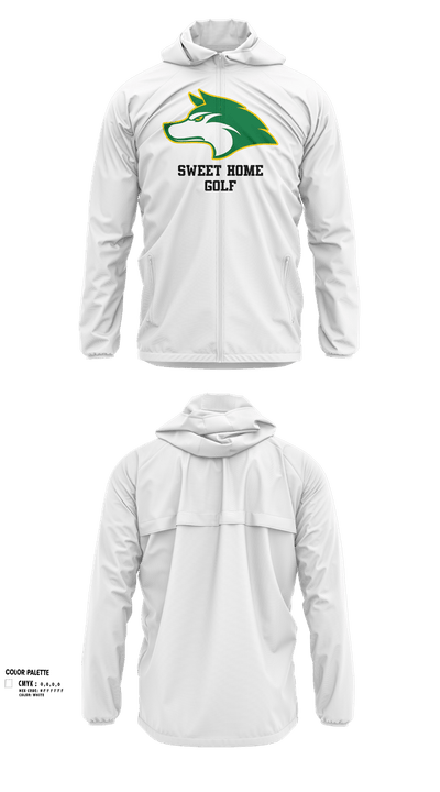 Sweet Home High School Golf 40290902 Windbreaker - 4