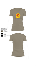 89th military police brigade 43181806 Women's Short Sleeve V-neck Shirt - 64