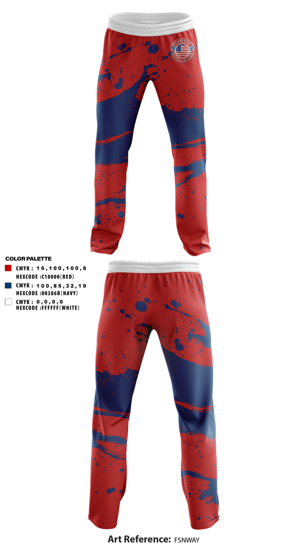 Sweatpants, Tennessee Revolution, , Teamtime, Team time, sublimation, custom sports apparel, team uniforms, spirit wear, spiritwear, sports uniforms, custom shirts, team store, custom team store, fundraiser sports, apparel fundraiser