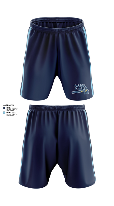 715 Hammers Athletic Shorts With Pockets - 4