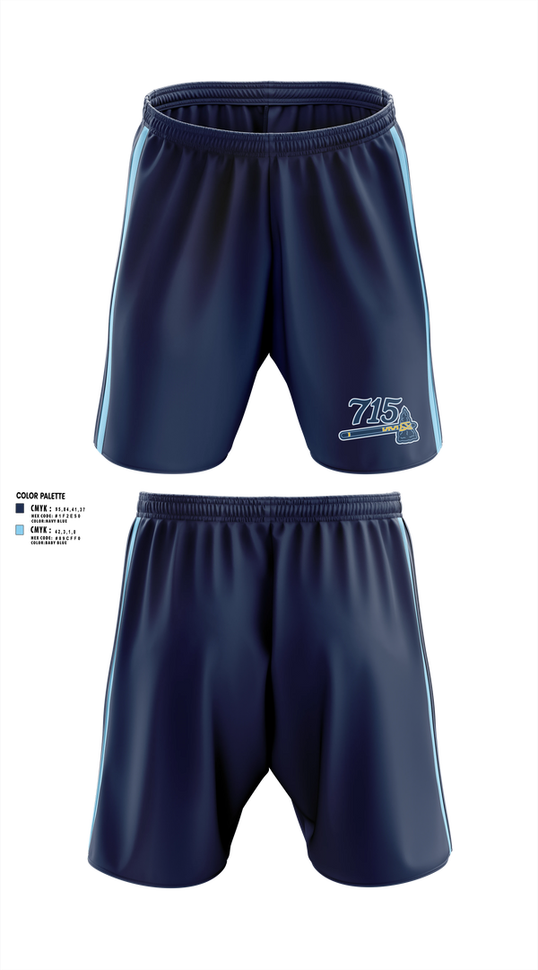 Athletic Shorts With Pockets, 715 Hammers, Baseball, Teamtime, Team time, sublimation, custom sports apparel, team uniforms, spirit wear, spiritwear, sports uniforms, custom shirts, team store, custom team store, fundraiser sports, apparel fundraiser