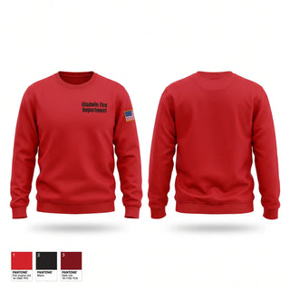 Crew Neck Sweatshirt, Gladwin Fire Department, Fire Department, Teamtime, Team time, sublimation, custom sports apparel, team uniforms, spirit wear, spiritwear, sports uniforms, custom shirts, team store, custom team store, fundraiser sports, apparel fundraiser