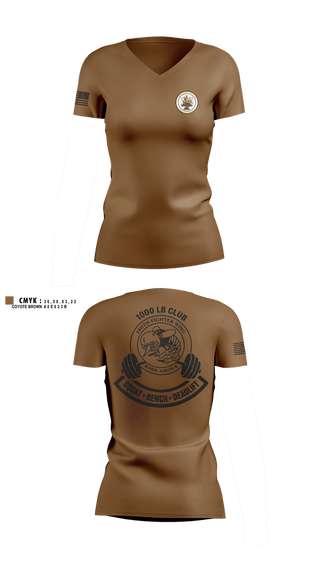 Womens Short Sleeve Vneck Shirt, 180th fighter wing, Air Force, Teamtime, Team time, sublimation, custom sports apparel, team uniforms, spirit wear, spiritwear, sports uniforms, custom shirts, team store, custom team store, fundraiser sports, apparel fundraiser