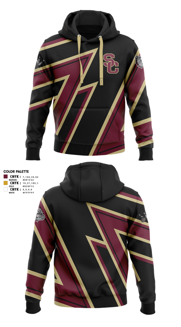 Hoodie, Summer Creek High School Bowling, Bowling, Teamtime, Team time, sublimation, custom sports apparel, team uniforms, spirit wear, spiritwear, sports uniforms, custom shirts, team store, custom team store, fundraiser sports, apparel fundraiser