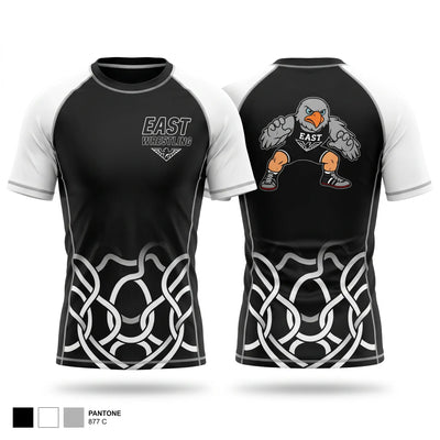 Thunderhawks Short Sleeve Rash Guard Shirt - 1