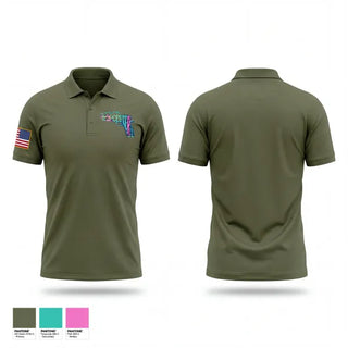 Short Sleeve Performance Polo, Crime Gun Intelligence Unit, Police, Teamtime, Team time, sublimation, custom sports apparel, team uniforms, spirit wear, spiritwear, sports uniforms, custom shirts, team store, custom team store, fundraiser sports, apparel fundraiser