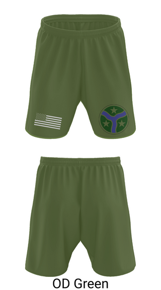 Athletic Shorts With Pockets, 278th Armored Cavalry Regiment, National Guard, Teamtime, Team time, sublimation, custom sports apparel, team uniforms, spirit wear, spiritwear, sports uniforms, custom shirts, team store, custom team store, fundraiser sports, apparel fundraiser