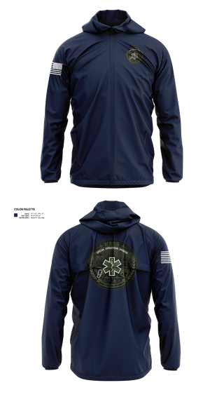 Windbreaker, Northwell Special Operations, EMS/EMT, Teamtime, Team time, sublimation, custom sports apparel, team uniforms, spirit wear, spiritwear, sports uniforms, custom shirts, team store, custom team store, fundraiser sports, apparel fundraiser