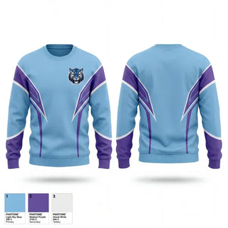 Crew Neck Sweatshirt, Surry County Wildcats, Men's Basketball, Teamtime, Team time, sublimation, custom sports apparel, team uniforms, spirit wear, spiritwear, sports uniforms, custom shirts, team store, custom team store, fundraiser sports, apparel fundraiser