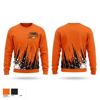 Crew Neck Sweatshirt, Bombers, Softball, Teamtime, Team time, sublimation, custom sports apparel, team uniforms, spirit wear, spiritwear, sports uniforms, custom shirts, team store, custom team store, fundraiser sports, apparel fundraiser