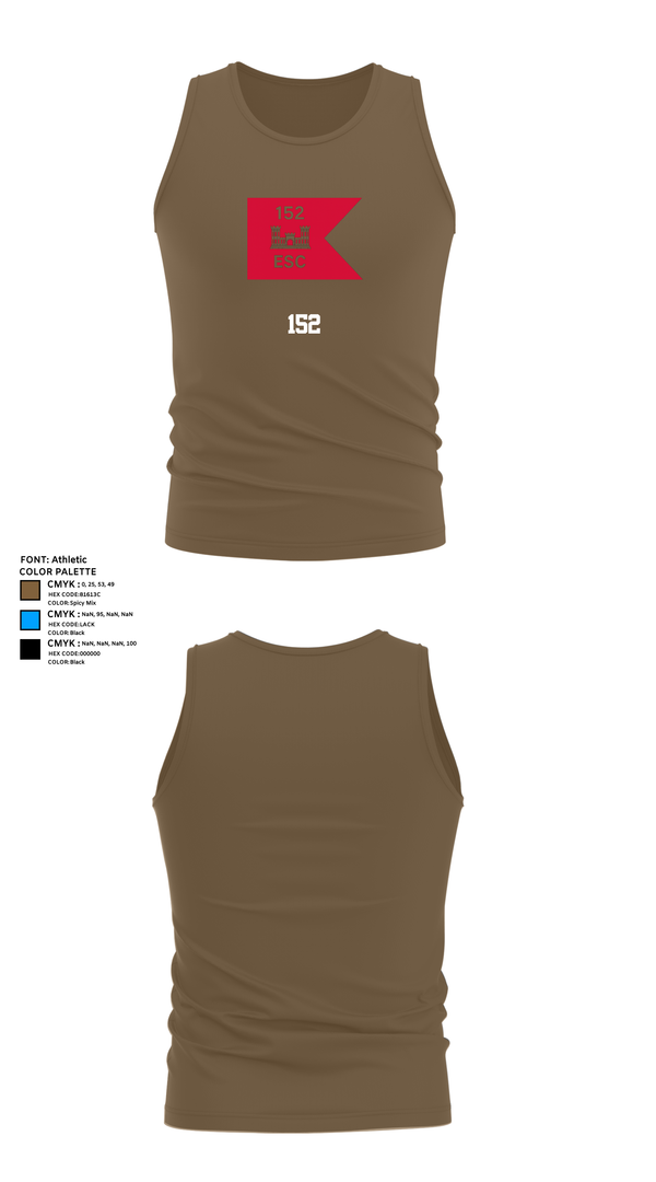 Tank Top, 152, Army, Teamtime, Team time, sublimation, custom sports apparel, team uniforms, spirit wear, spiritwear, sports uniforms, custom shirts, team store, custom team store, fundraiser sports, apparel fundraiser
