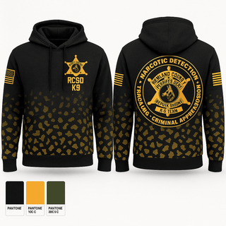 Hoodie, RCSD K9, Police, Teamtime, Team time, sublimation, custom sports apparel, team uniforms, spirit wear, spiritwear, sports uniforms, custom shirts, team store, custom team store, fundraiser sports, apparel fundraiser