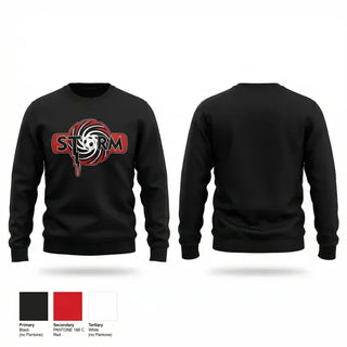 Crew Neck Sweatshirt, Imagine Prep Surprise Storm, Men's Soccer, Teamtime, Team time, sublimation, custom sports apparel, team uniforms, spirit wear, spiritwear, sports uniforms, custom shirts, team store, custom team store, fundraiser sports, apparel fundraiser