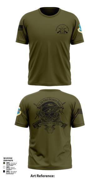 Short Sleeve Performance Shirt, 380th Security Police Squadron, , Teamtime, Team time, sublimation, custom sports apparel, team uniforms, spirit wear, spiritwear, sports uniforms, custom shirts, team store, custom team store, fundraiser sports, apparel fundraiser