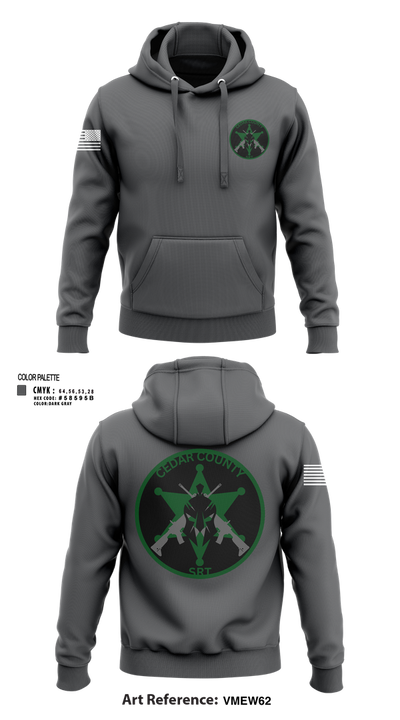 CEDAR COUNTY SRT 26939757 Hoodie - 2