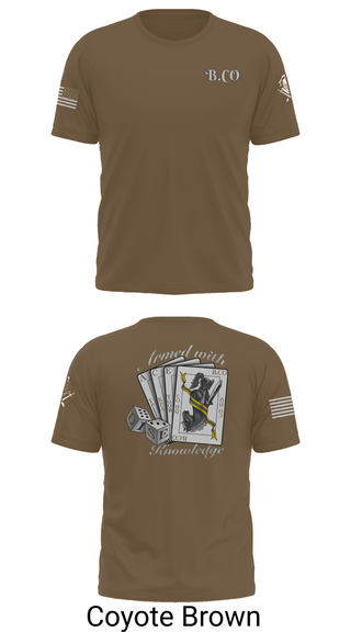 Short Sleeve Performance Shirt, Bravo Company 532ND Military Battalion, , Teamtime, Team time, sublimation, custom sports apparel, team uniforms, spirit wear, spiritwear, sports uniforms, custom shirts, team store, custom team store, fundraiser sports, apparel fundraiser