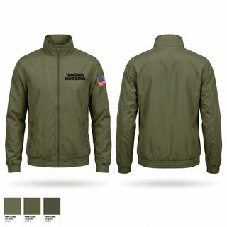 Windbreaker, Tama County Sheriff’s Office, Police, Teamtime, Team time, sublimation, custom sports apparel, team uniforms, spirit wear, spiritwear, sports uniforms, custom shirts, team store, custom team store, fundraiser sports, apparel fundraiser