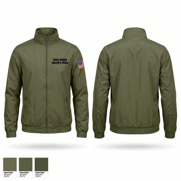 Windbreaker, Tama County Sheriff’s Office, Police, Teamtime, Team time, sublimation, custom sports apparel, team uniforms, spirit wear, spiritwear, sports uniforms, custom shirts, team store, custom team store, fundraiser sports, apparel fundraiser