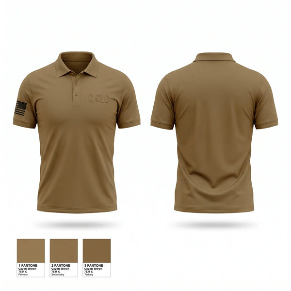 Short Sleeve Performance Polo, C CLC, National Guard, Teamtime, Team time, sublimation, custom sports apparel, team uniforms, spirit wear, spiritwear, sports uniforms, custom shirts, team store, custom team store, fundraiser sports, apparel fundraiser