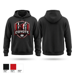 Hoodie, Los Coyotes, Men's Soccer, Teamtime, Team time, sublimation, custom sports apparel, team uniforms, spirit wear, spiritwear, sports uniforms, custom shirts, team store, custom team store, fundraiser sports, apparel fundraiser