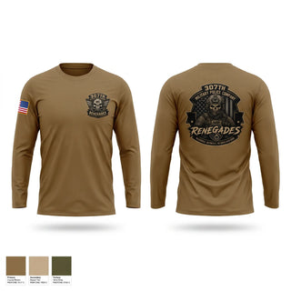 Long Sleeve Performance Shirt, 307TH Military Police Company, Army, Teamtime, Team time, sublimation, custom sports apparel, team uniforms, spirit wear, spiritwear, sports uniforms, custom shirts, team store, custom team store, fundraiser sports, apparel fundraiser