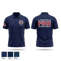 Lynnfield Fire Department Short Sleeve Performance Polo - 1